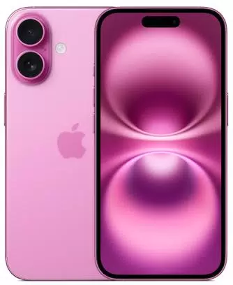 Смартфон Apple iPhone 16 256GB Dual SIM Pink