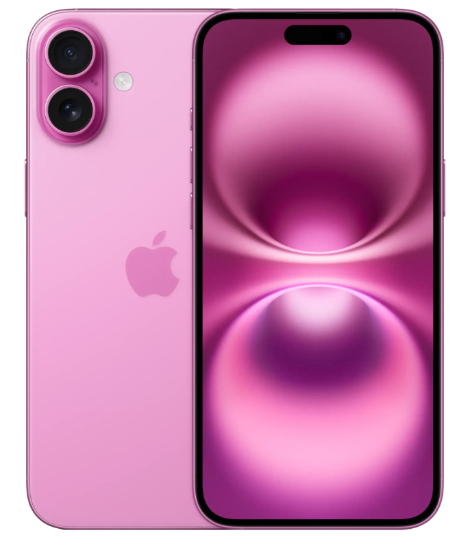 Смартфон Apple iPhone 16 Plus 128GB eSIM Pink
