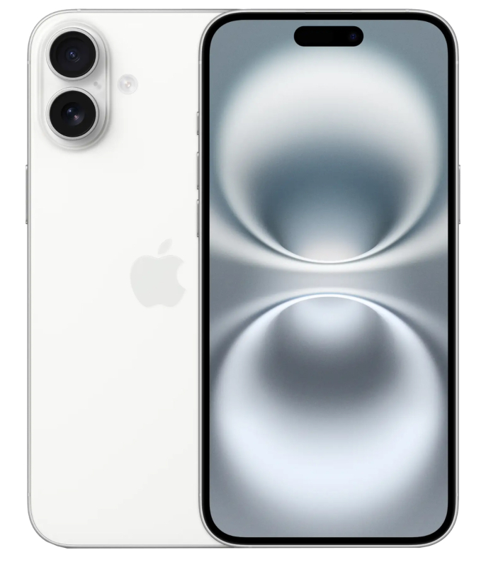 Смартфон Apple iPhone 16 Plus 512GB Dual SIM White