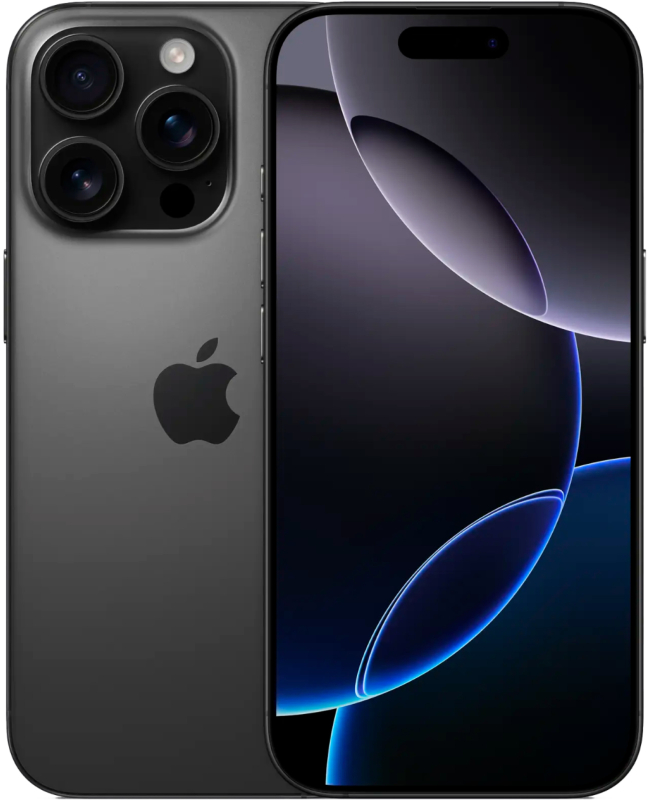 Смартфон Apple iPhone 16 Pro 128GB Dual SIM Black Titanium