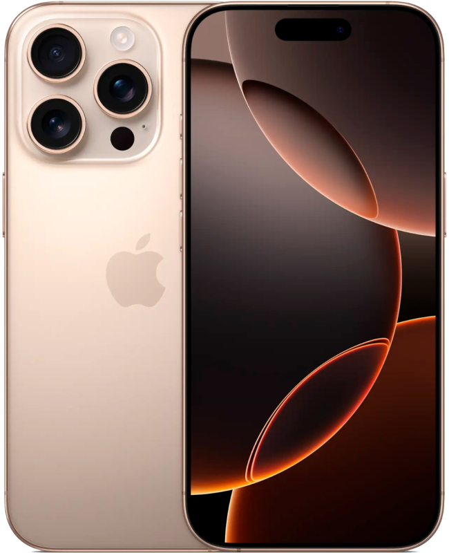 Смартфон Apple iPhone 16 Pro 128GB eSIM Desert Titanium