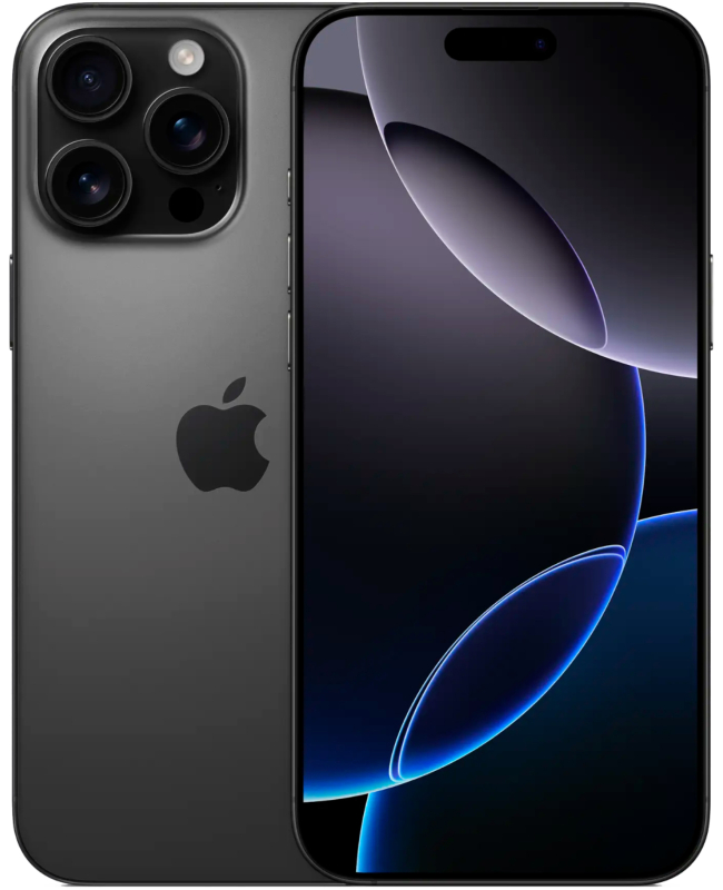 Смартфон Apple iPhone 16 Pro Max 256GB Dual SIM Black Titanium
