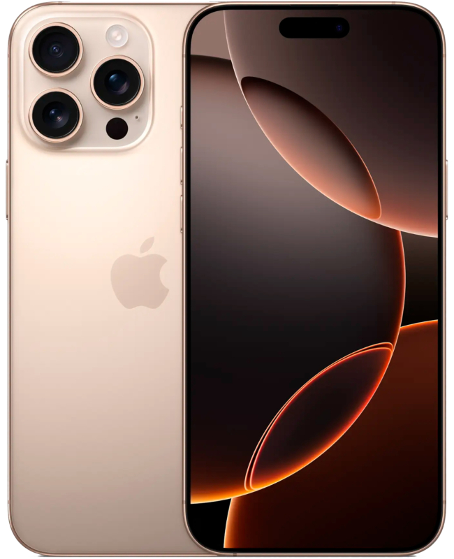 Смартфон Apple iPhone 16 Pro Max 256GB eSIM Desert Titanium