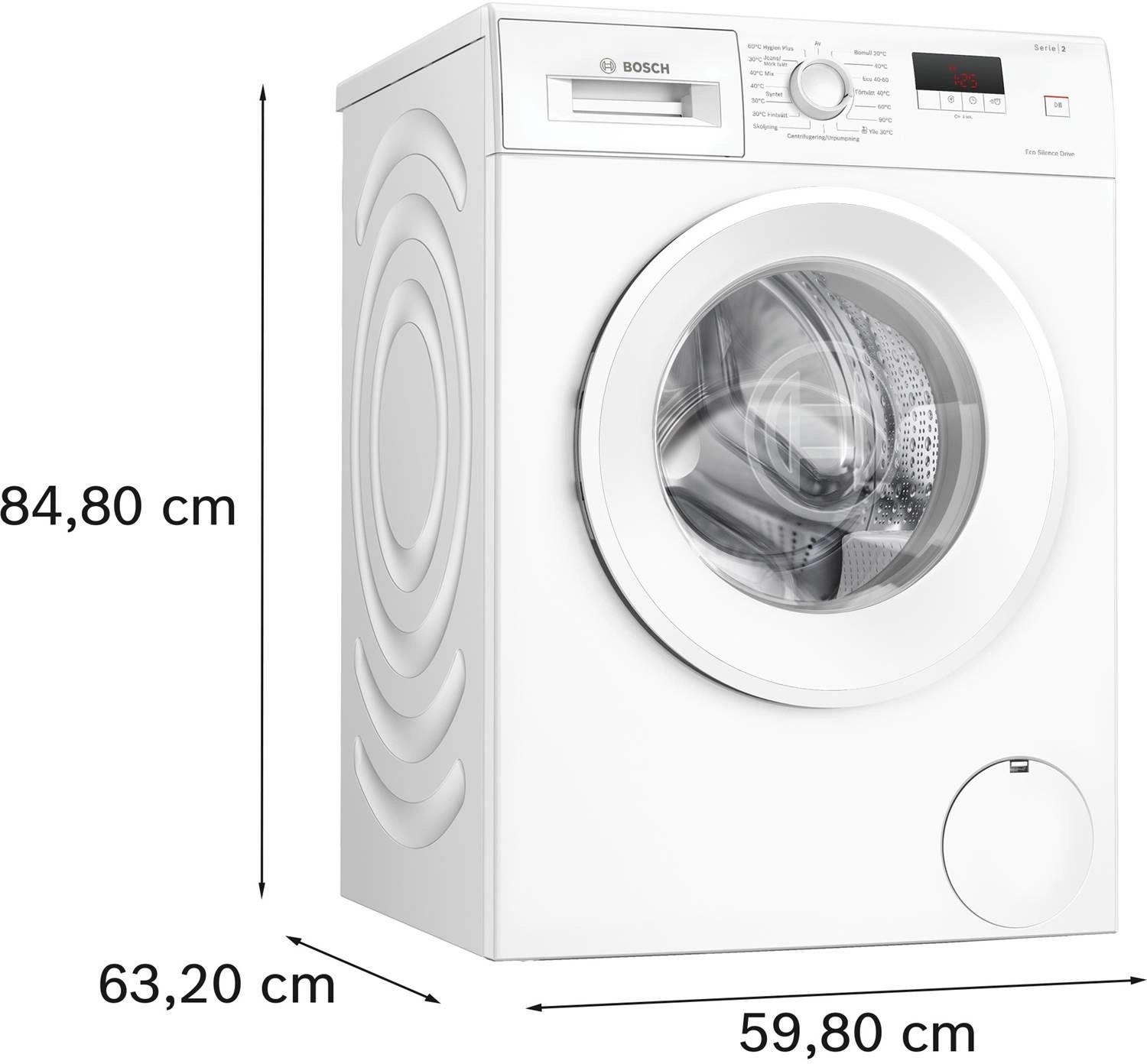 Стиральная машина Bosch Serie 2 WGE02400SN, фото 5