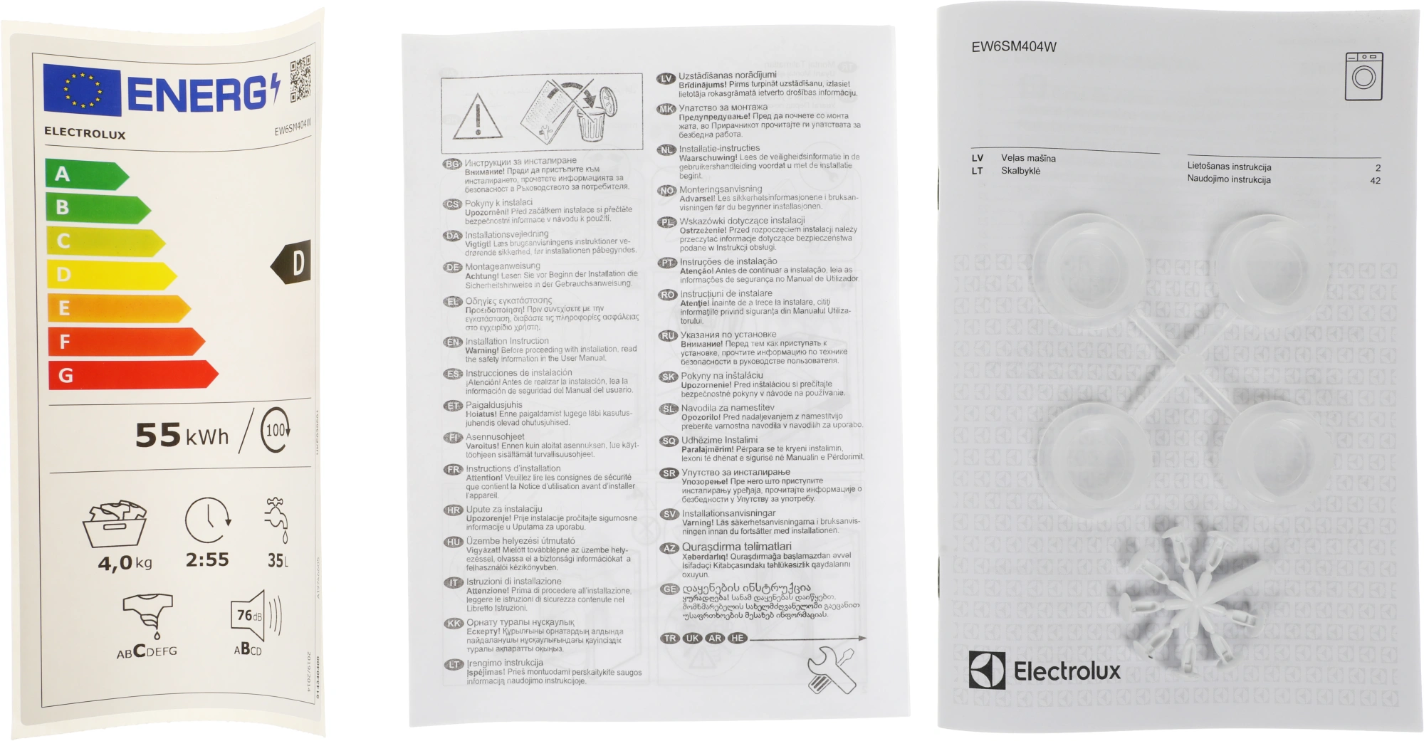 Стиральная машина Electrolux EW6SM404W, фото 20