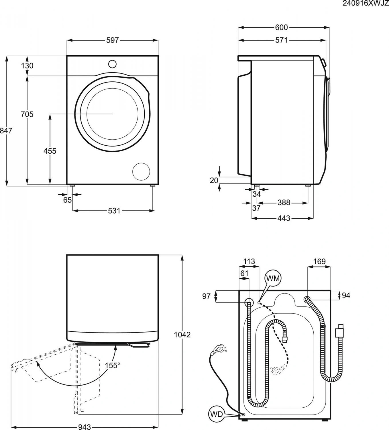 Стиральная машина Electrolux EW8F4482E, превью предыдущего фото
