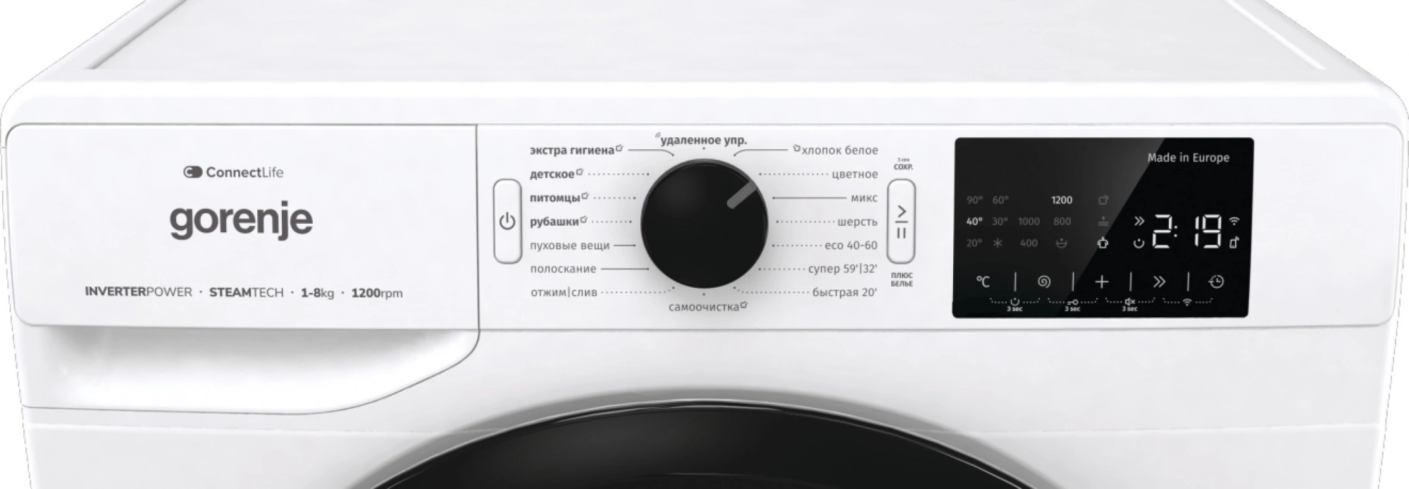 Стиральная машина Gorenje WPNEI82SBSWIFI/C, фото 7