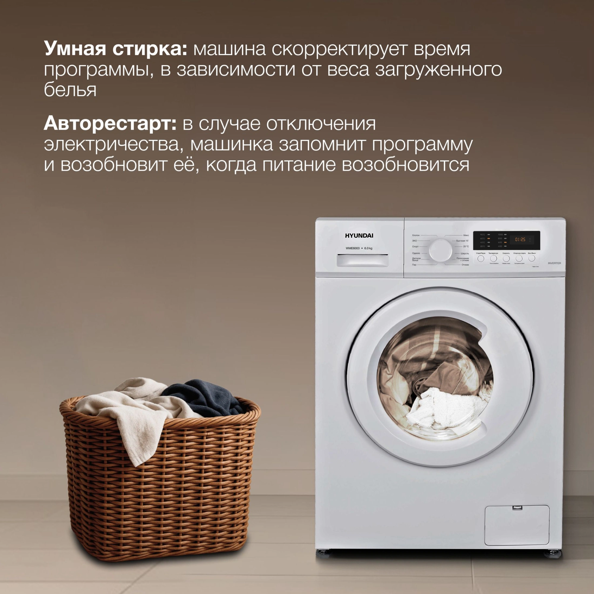 Стиральная машина Hyundai WME6004, фото 29