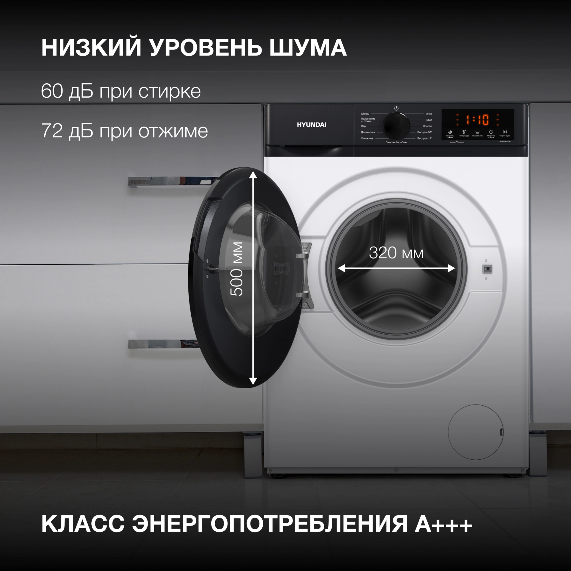 Стиральная машина Hyundai WME6215, фото 17