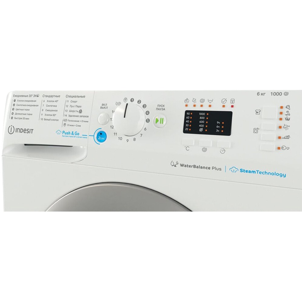 Стиральная машина Indesit BWSA 61051 WSV RU, фото 3