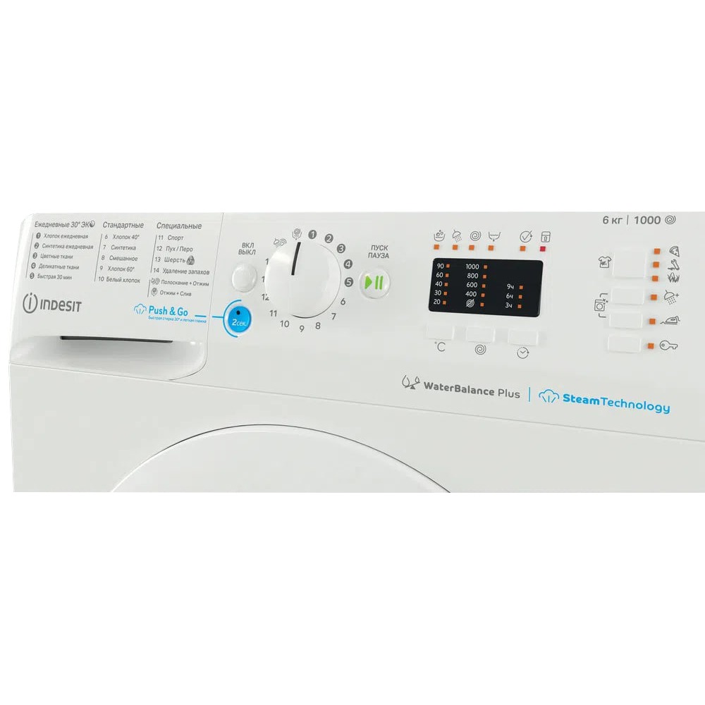 Стиральная машина Indesit BWSA 61051 WWV RU, фото 5
