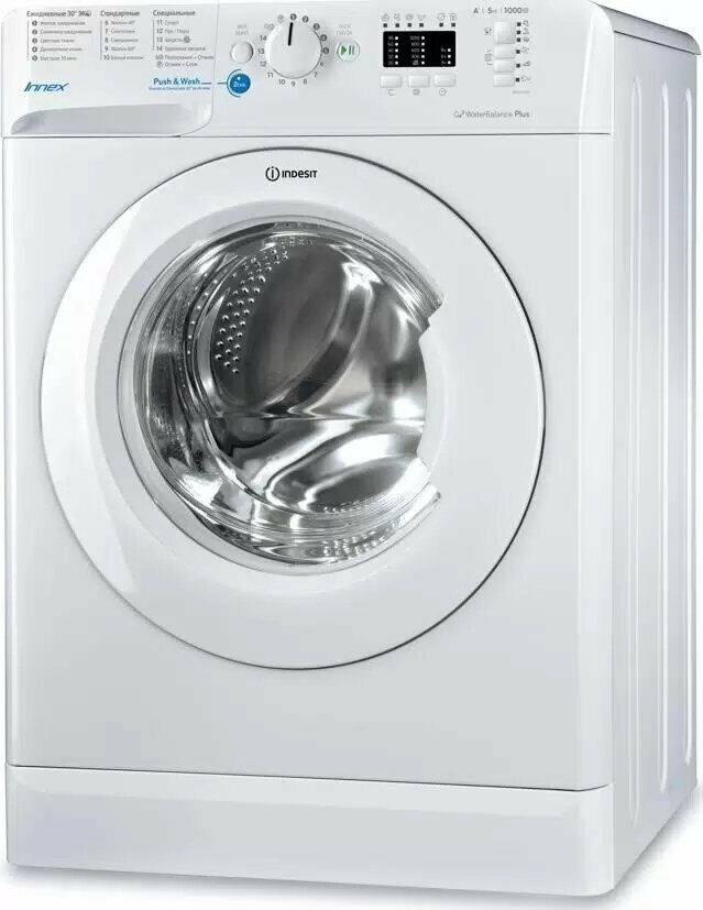 Стиральная машина Indesit BWSA 6109 WWV RU, превью следующего фото