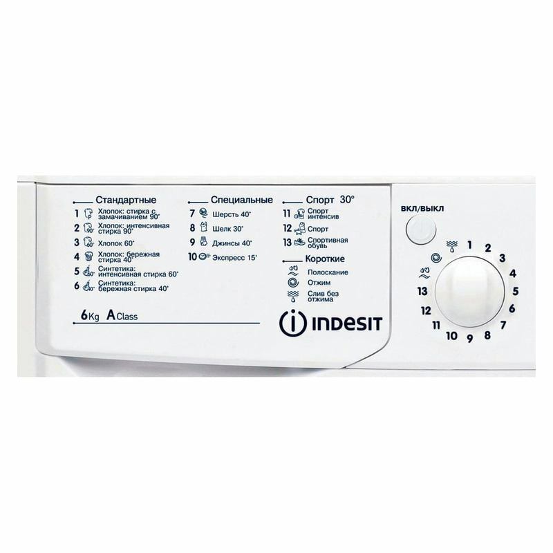 Стиральная машина INDESIT IWSE6105(CIS)L, фото 10