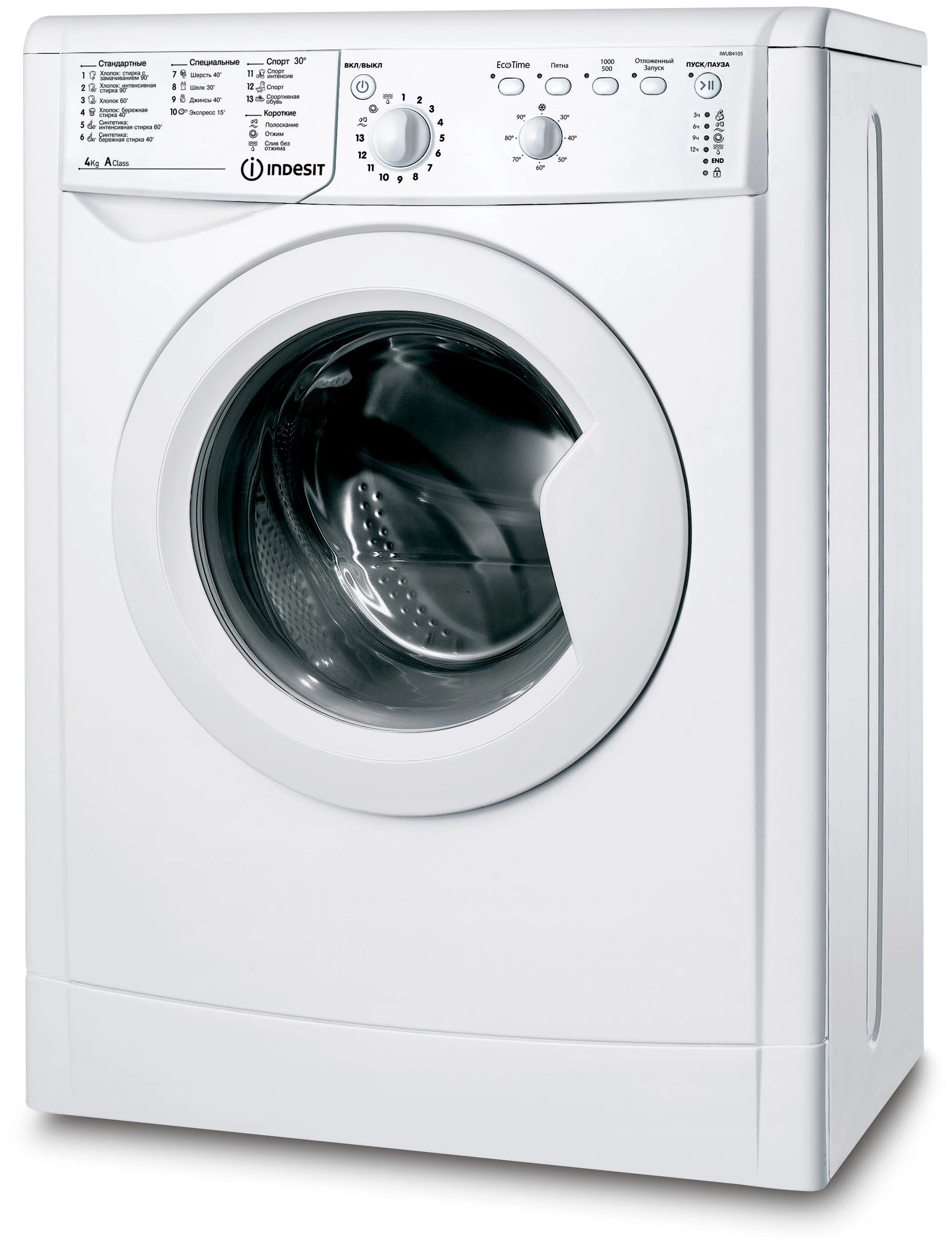 Стиральная машина Indesit IWUB 4105, фото 2