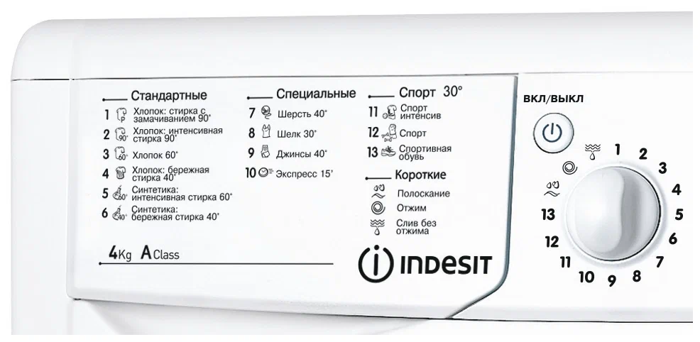 Стиральная машина Indesit IWUB 4105, фото 8