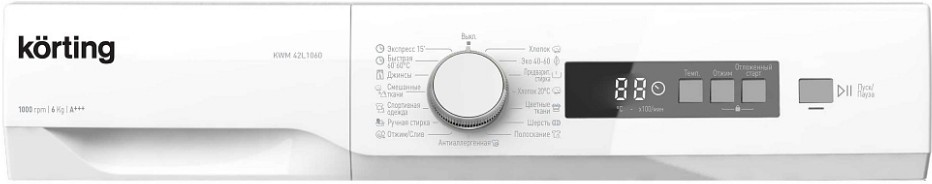 Стиральная машина KORTING KWM42L1060, превью предыдущего фото