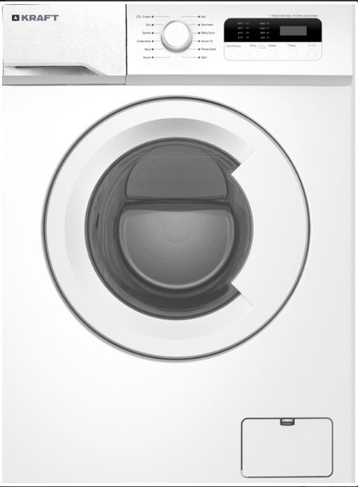Стиральная машина KRAFT KF-MD 7102 SW, превью предыдущего фото