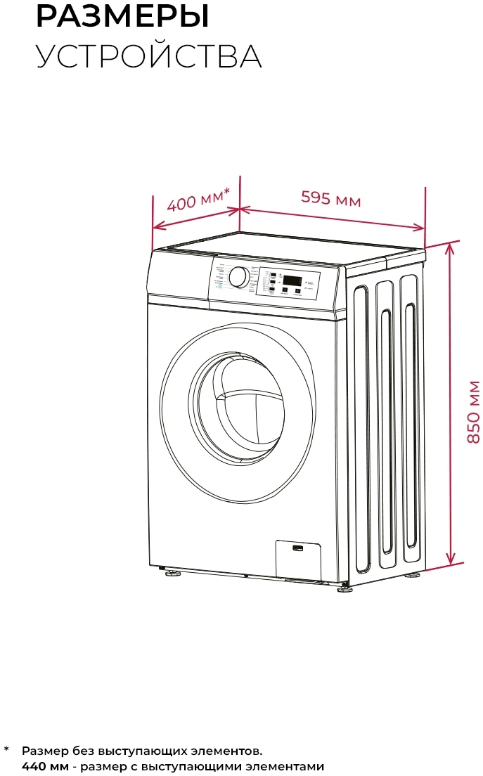 Стиральная машина Lex LWM06010BLIDsmall, превью предыдущего фото