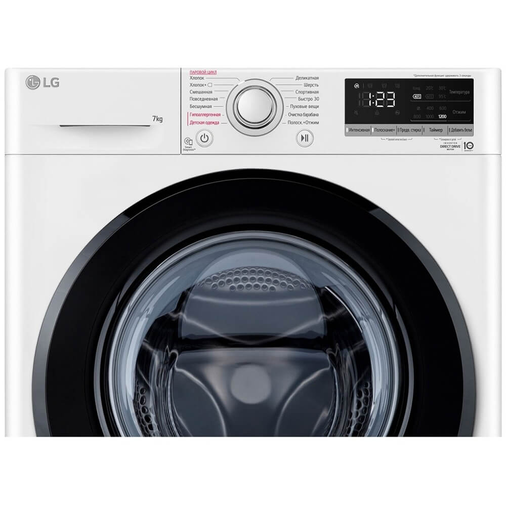 Стиральная машина LG F2V3HS6W, белый, фото 2