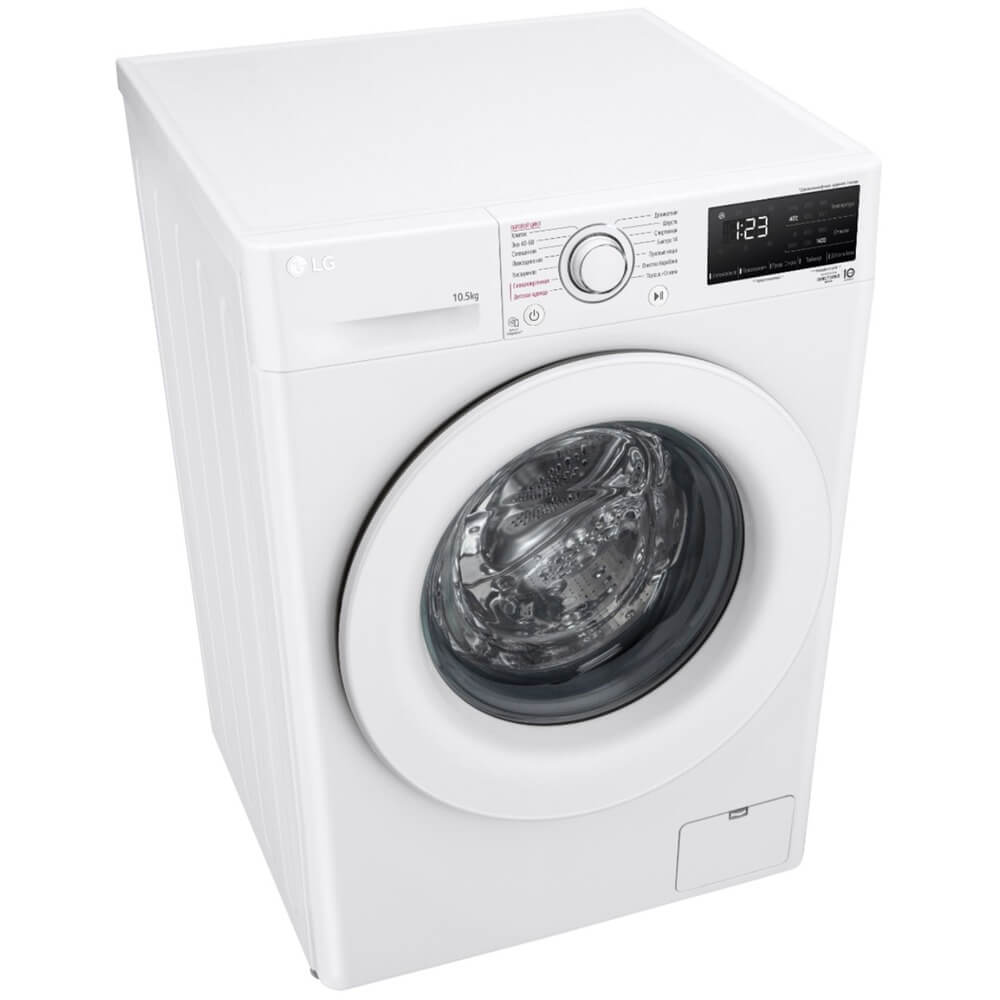 Стиральная машина LG F4V3RS3W белый, фото 9