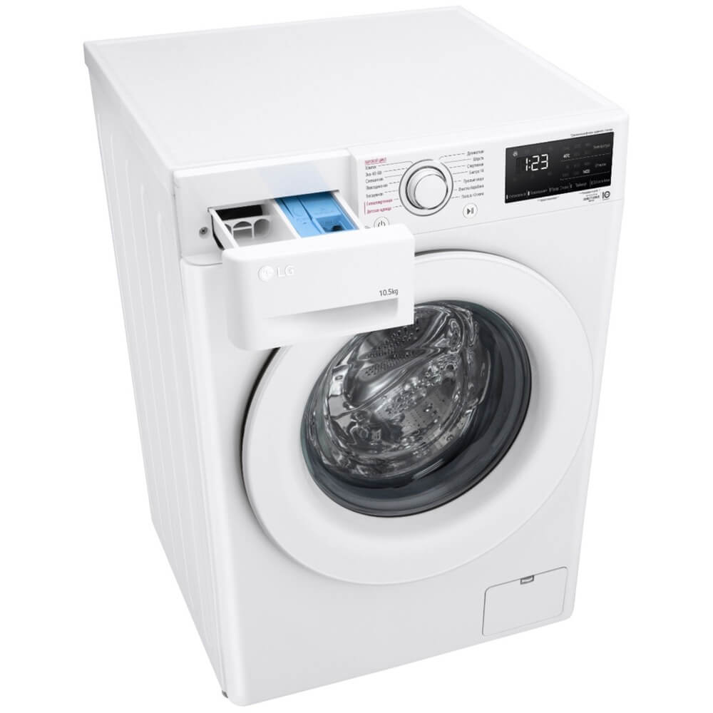 Стиральная машина LG F4V3RS3W белый, фото 10