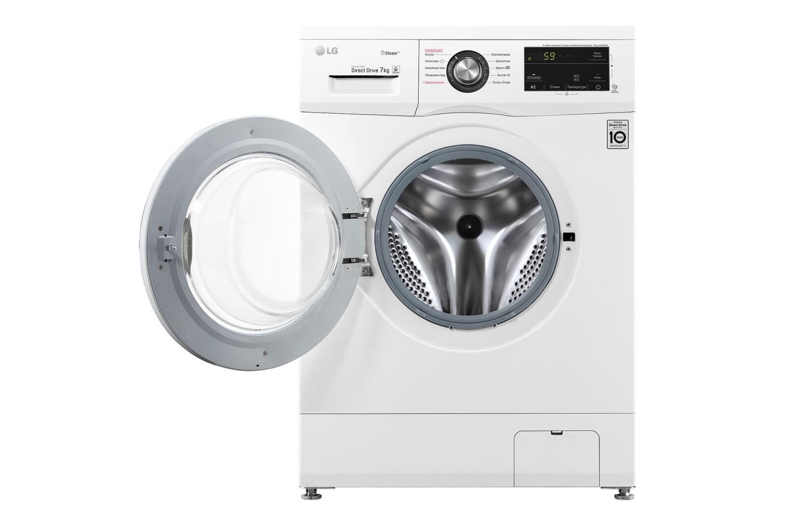 Стиральная машина LG Steam F2J3HS2W, белый, фото 4