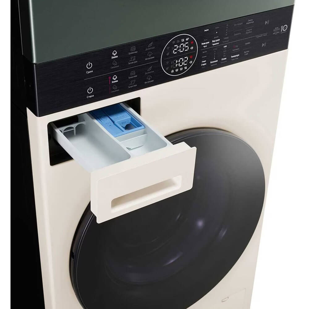 Стиральная машина LG W4W8LVPK2HM зеленый, белый, фото 10