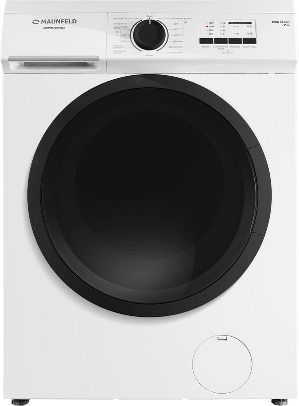 Стиральная машина Maunfeld MFWM127WH052, превью следующего фото