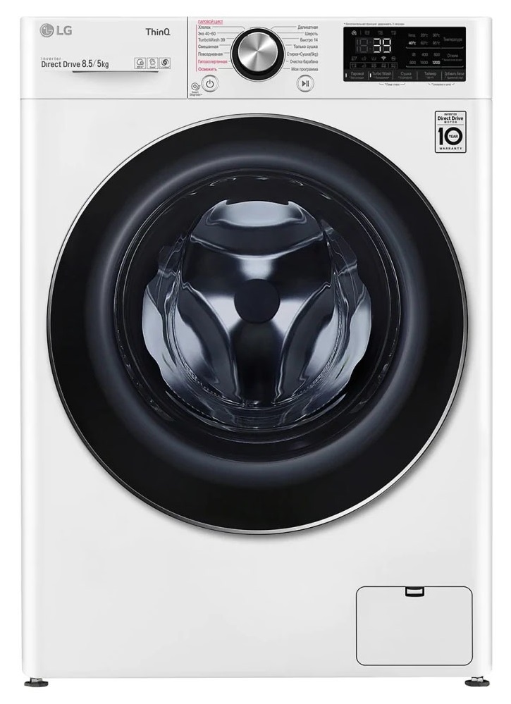 Стиральная машина с сушкой LG AI DD F2V9GC9W, фото 2