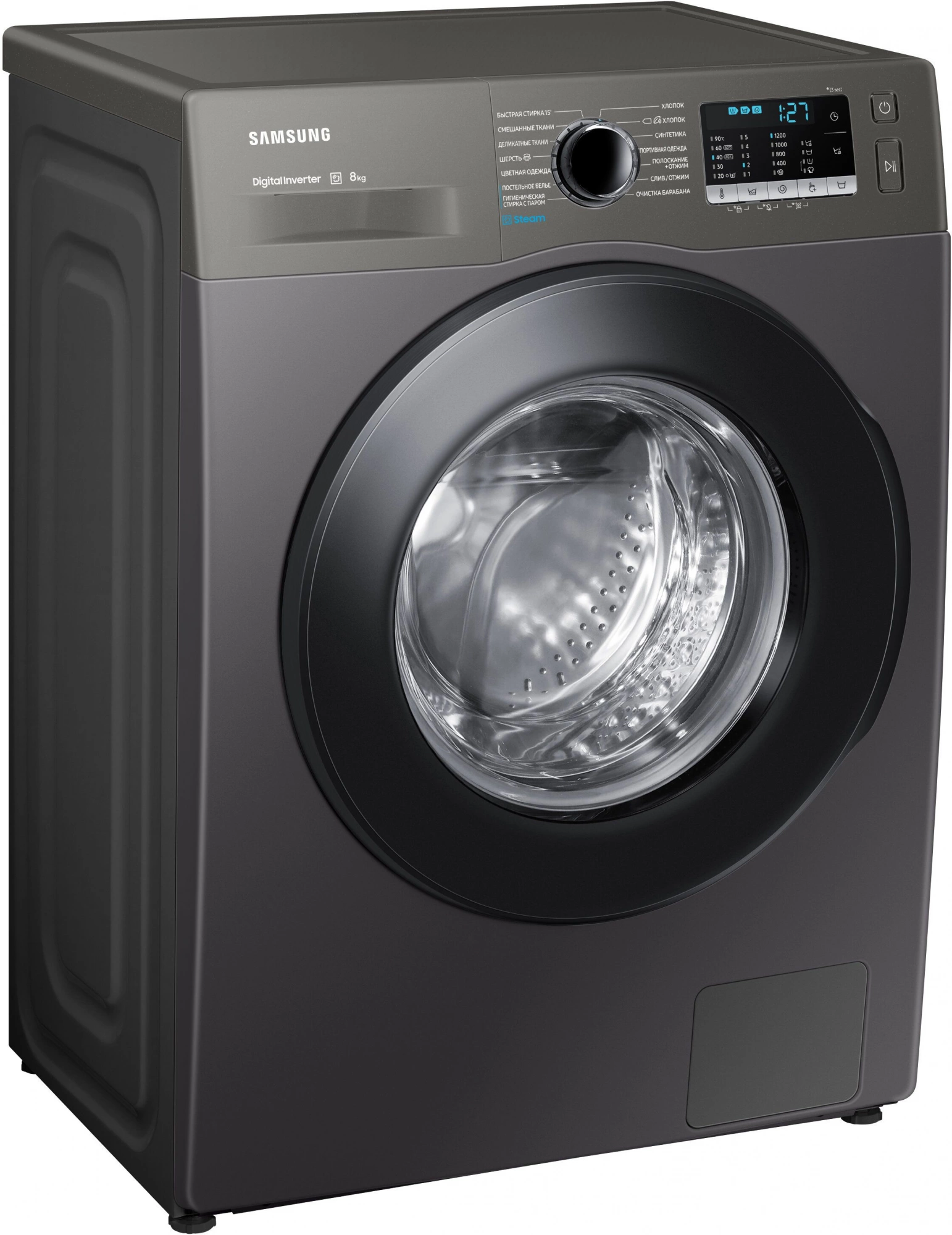 Стиральная машина Samsung WW80AGAS22AX/LD, фото 2