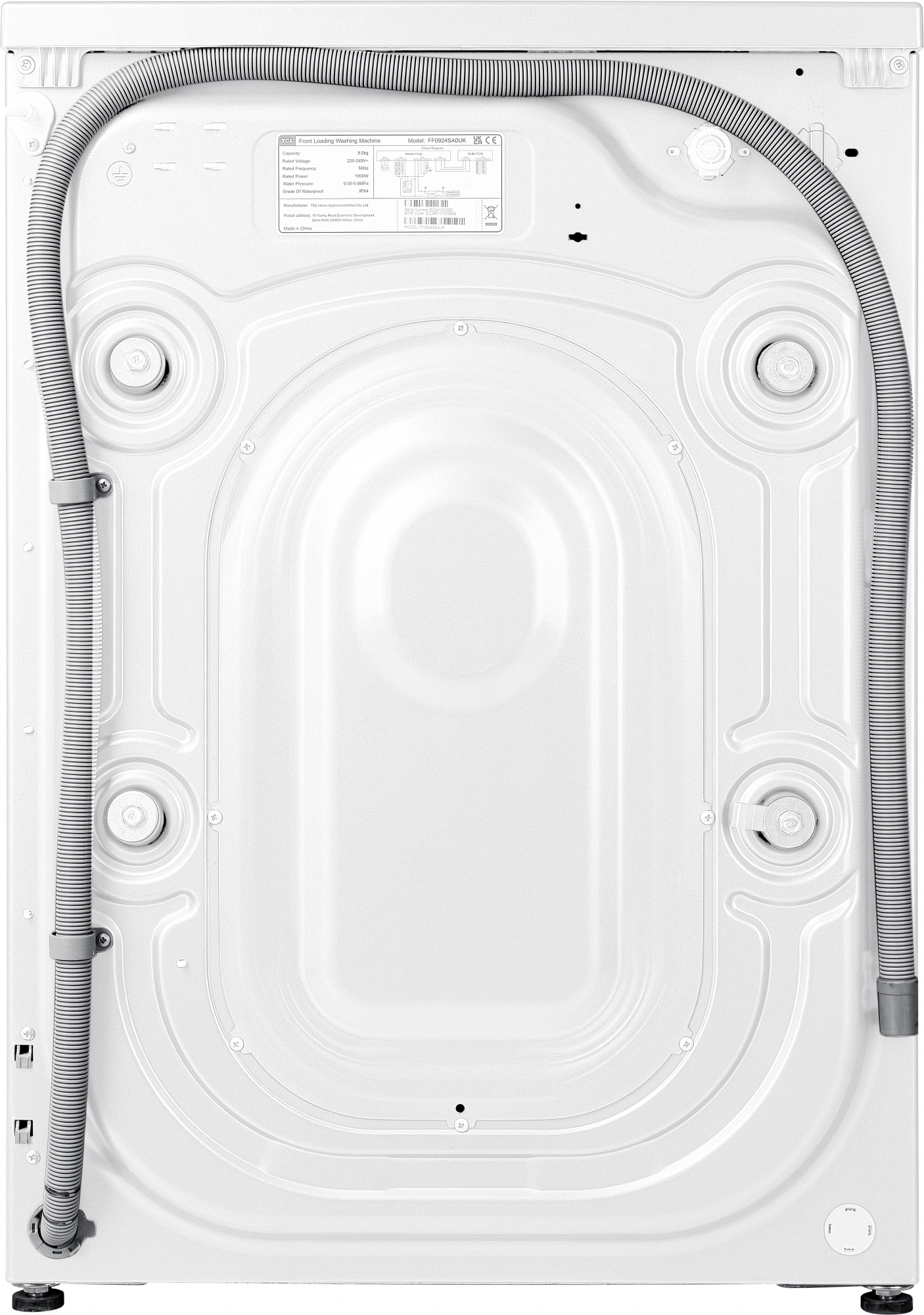 Стиральная машина TCL TWOF-106W12W1, превью предыдущего фото