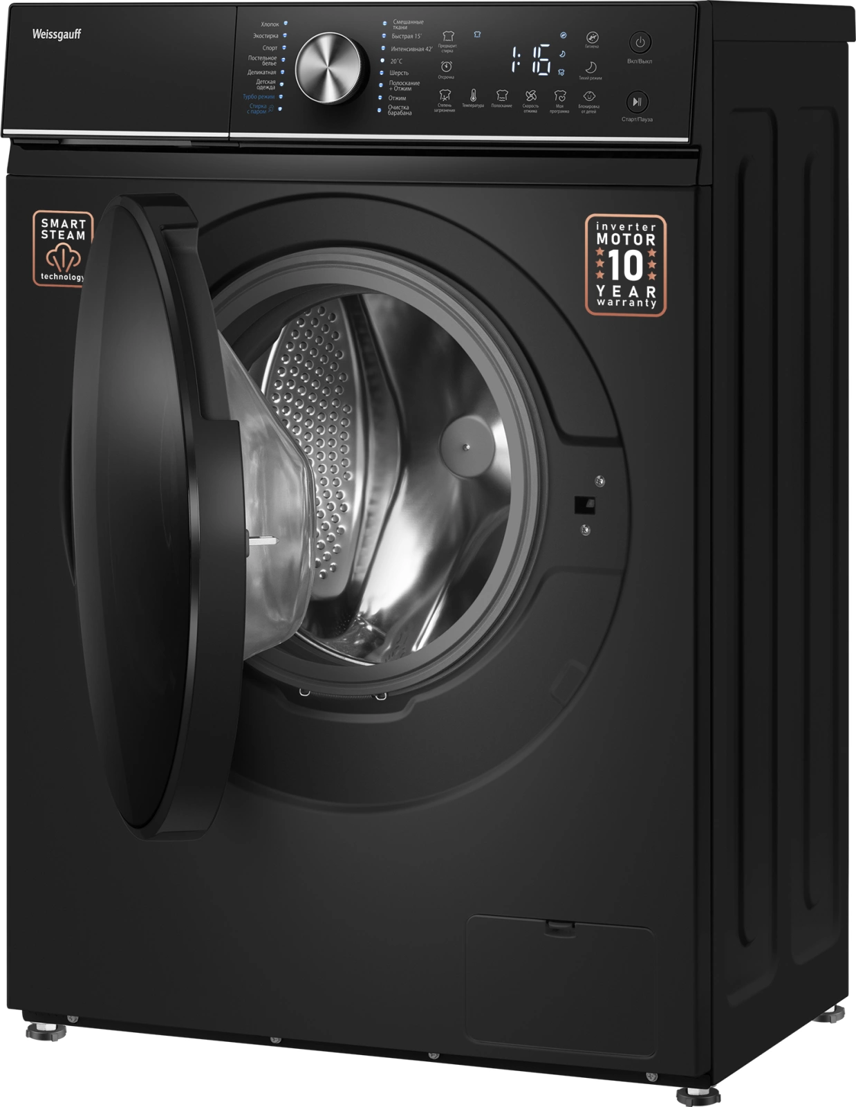 Стиральная машина Weissgauff WM 4106 D Edition, фото 6