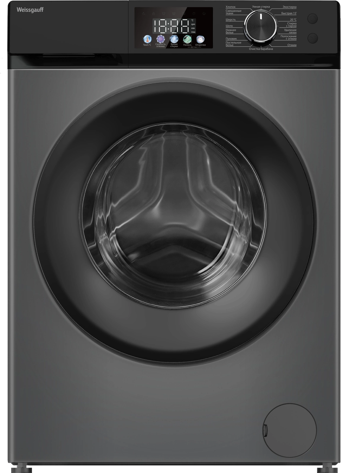 Стиральная машина Weissgauff WM 45126 Inverter Steam, фото 2