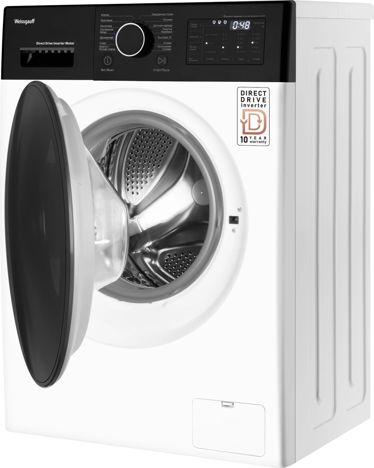 Стиральная машина Weissgauff WM 4926 Direct Drive Inverter, фото 7