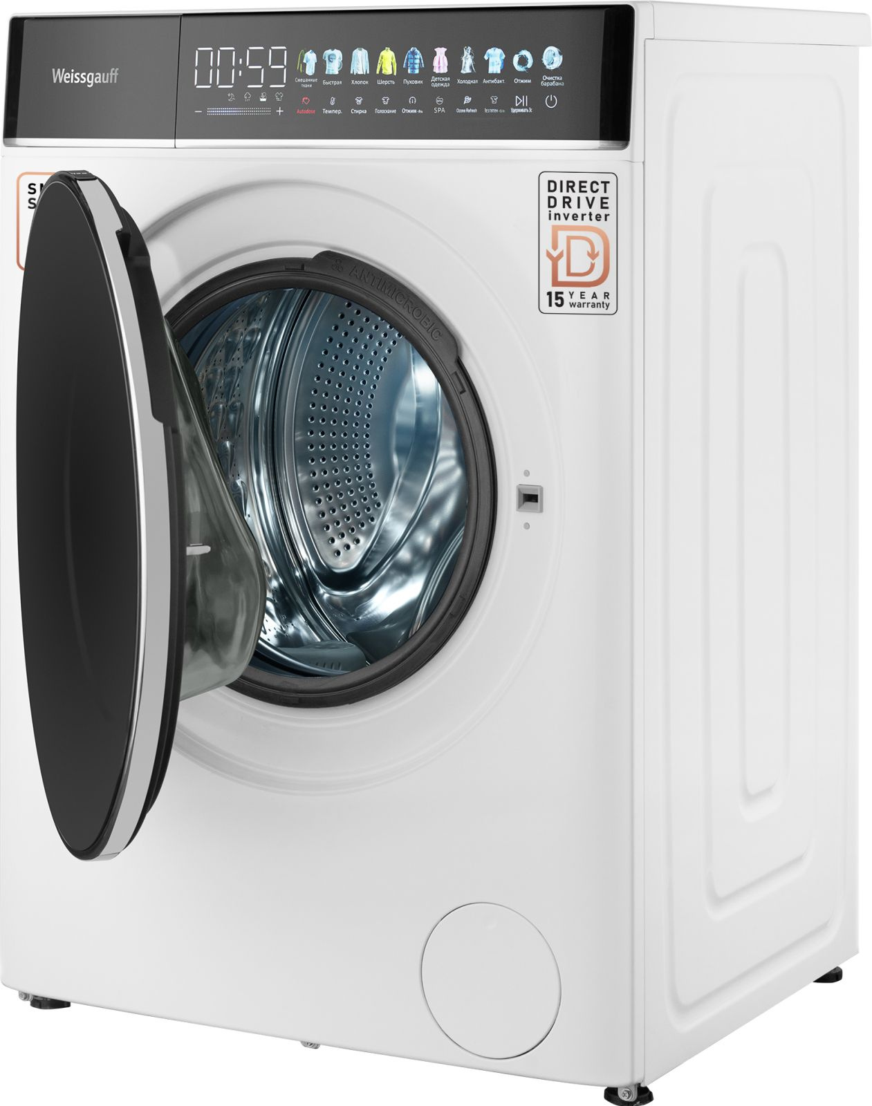 Стиральная машина Weissgauff WM 58411 Premium, фото 4