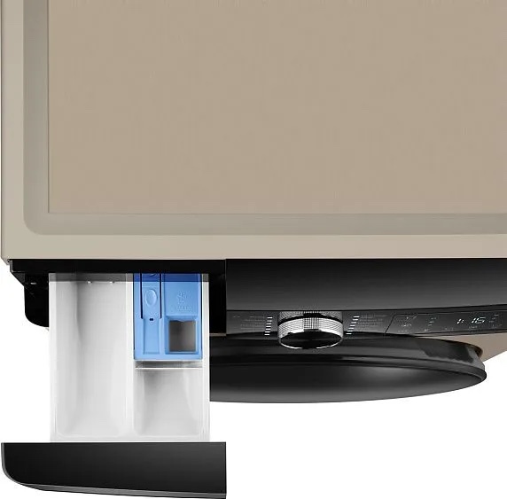 Стиральная машина Weissgauff WM 59411 Direct Drive Inverter Steam Champagne, фото 2