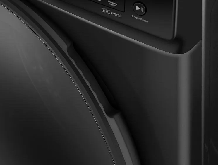Стиральная машина Weissgauff WM 59411 Direct Drive Inverter Steam Matt Black, фото 5