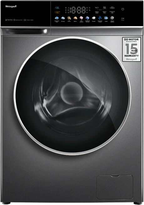 Стиральная машина Weissgauff WMD 62210 Direct Drive Touch Inverter Steam (серая), превью предыдущего фото