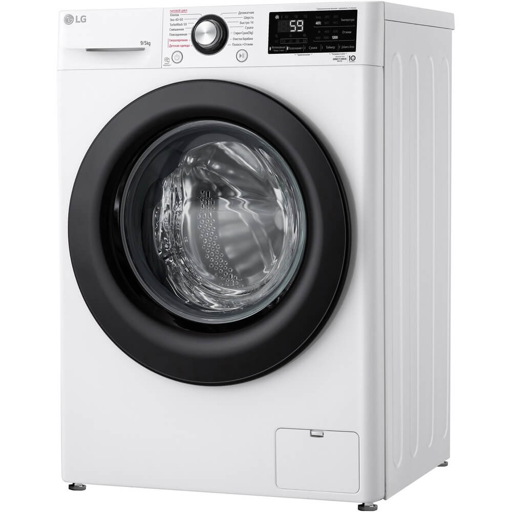 Стирально-сушильная машина LG F2V3FR6W, фото 2