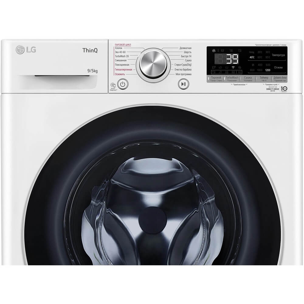 Стирально-сушильная машина LG F2V7FR1W, фото 4