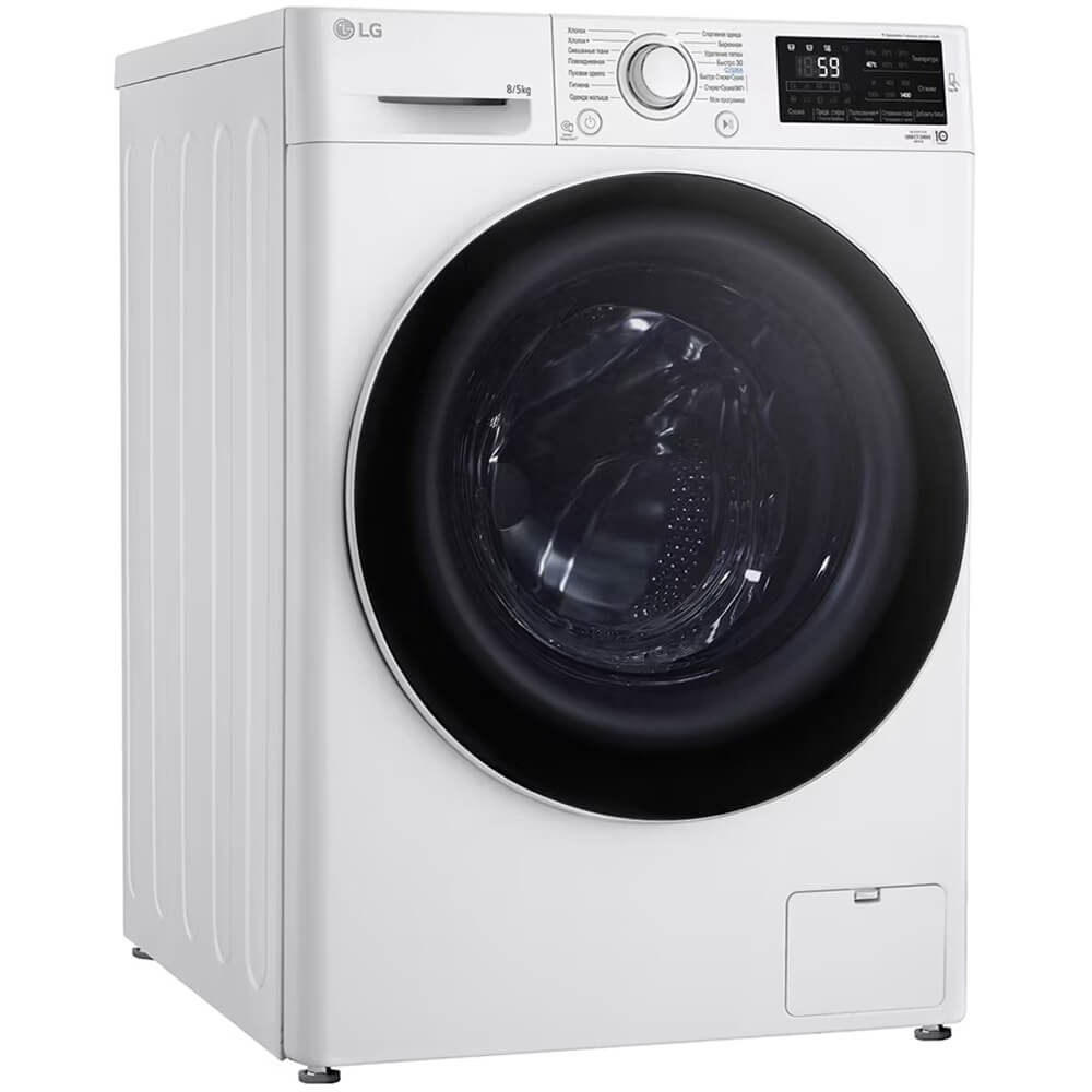 Стирально-сушильная машина LG F4J6TM7W, фото 3