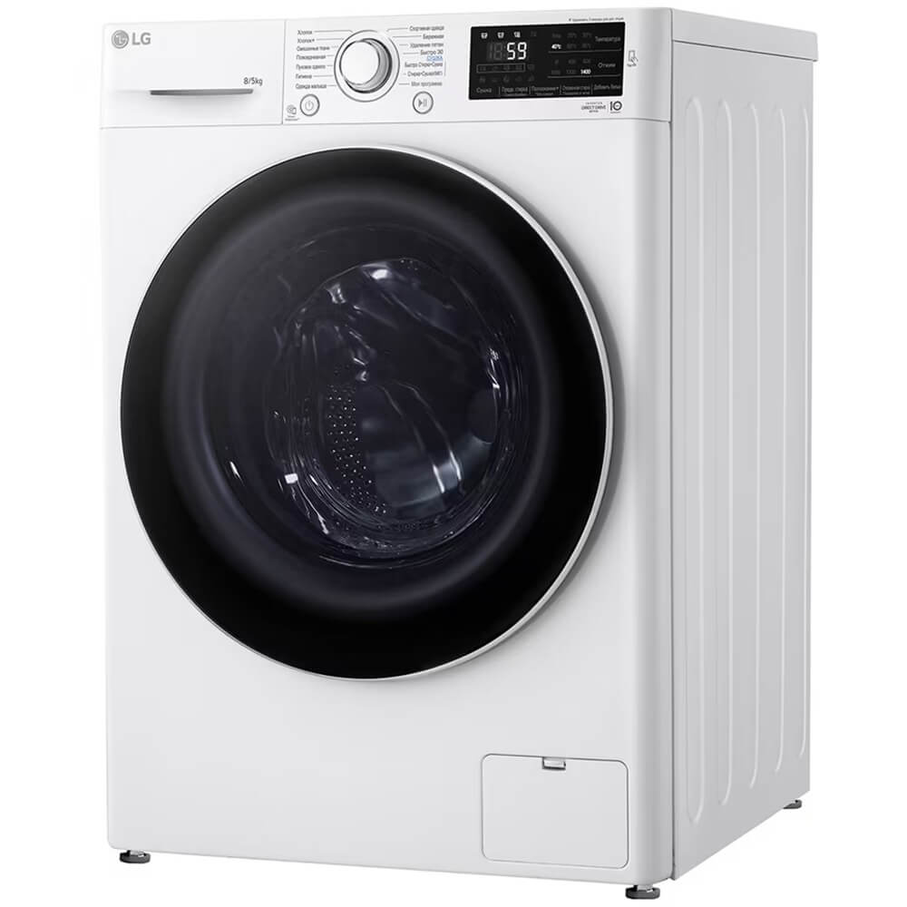 Стирально-сушильная машина LG F4J6TM7W, фото 4