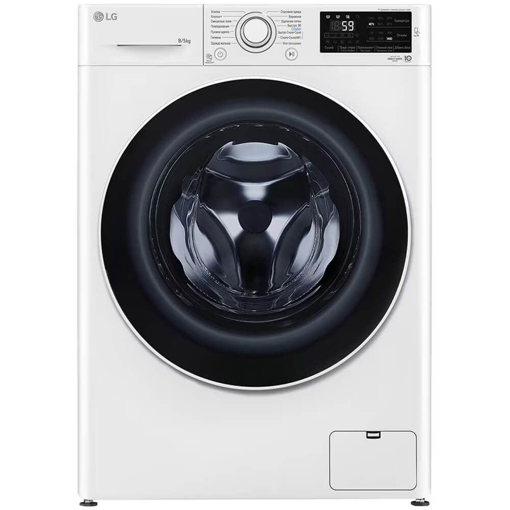 Стирально-сушильная машина LG F4J6TM7W, фото 5