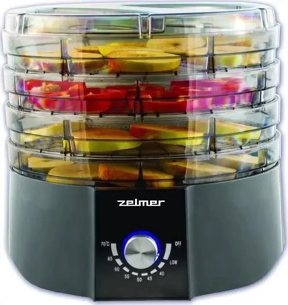Сушилка для овощей и фруктов Zelmer ZFD1004, превью следующего фото