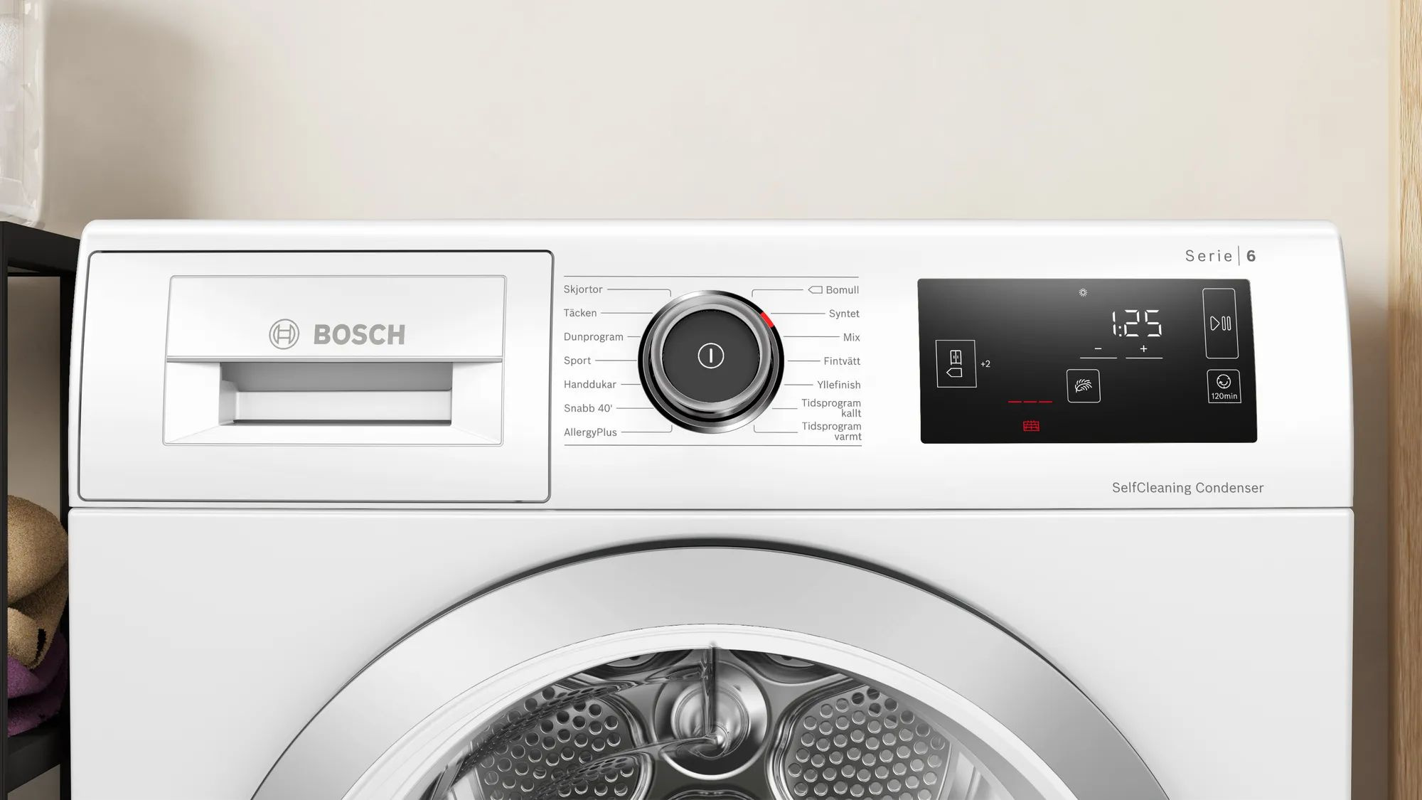 Сушильная машина Bosch Serie 6 WTU8769SSN, фото 6
