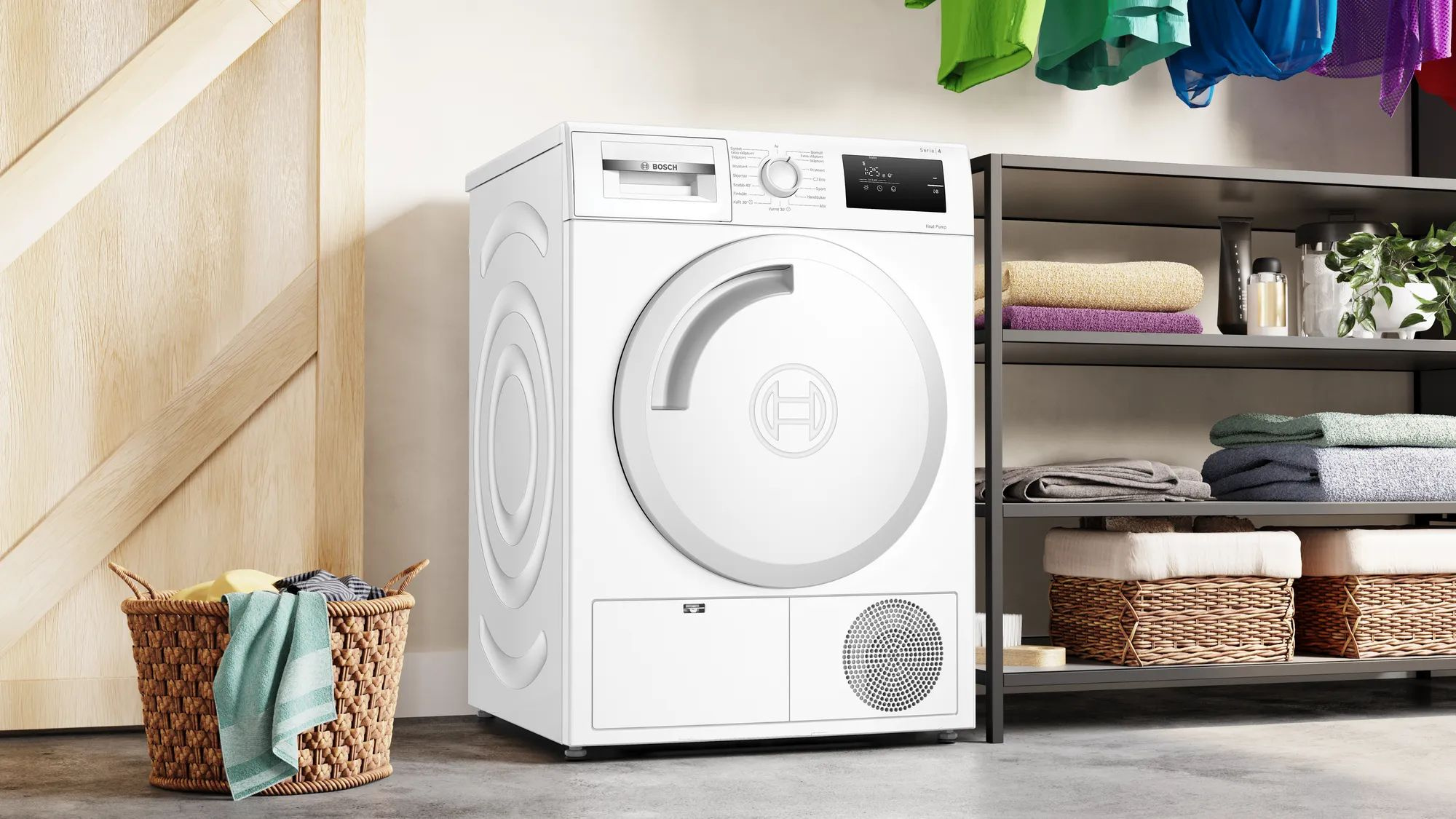 Сушильная машина Bosch WTH830L5SN, фото 3
