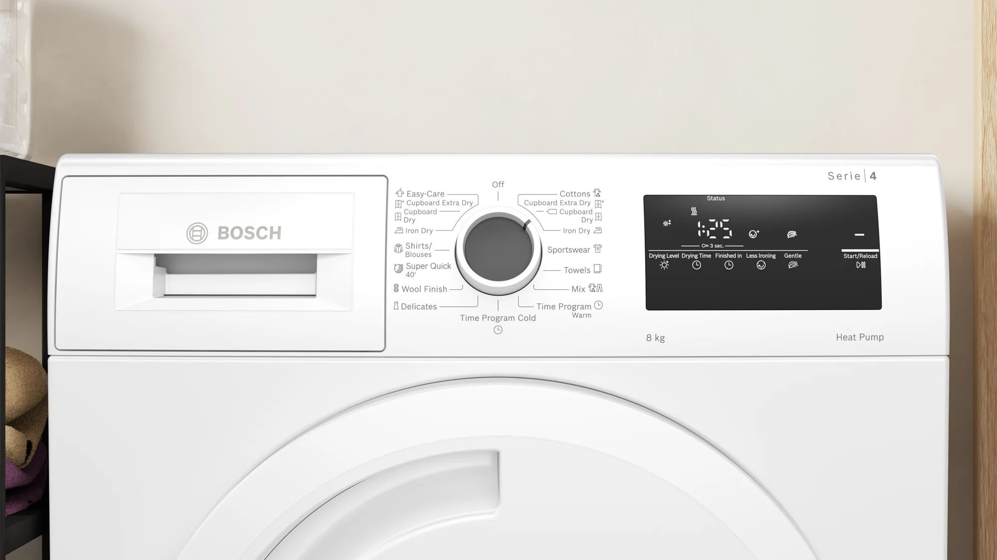 Сушильная машина Bosch WTH83253BY, фото 3
