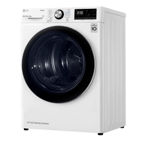 Сушильная машина LG DC90V9V9W, белый, фото 6