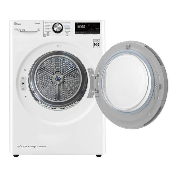 Сушильная машина LG DC90V9V9W, белый, фото 10