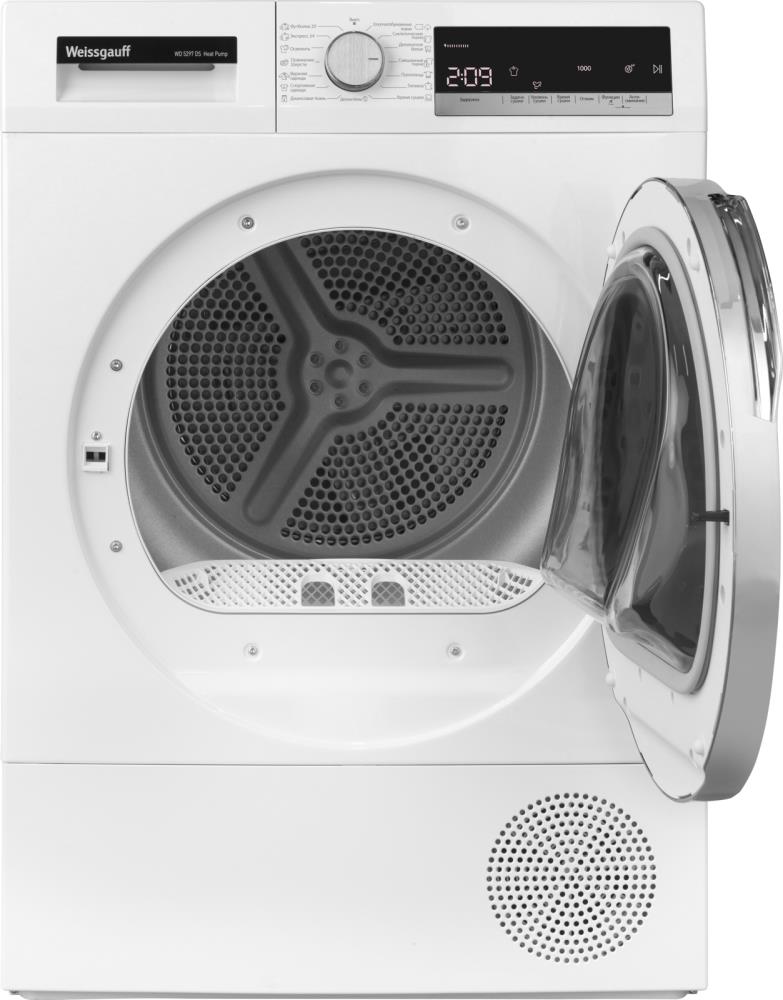Сушильная машина WEISSGAUFF WD 5297 DS Heat Pump, фото 3